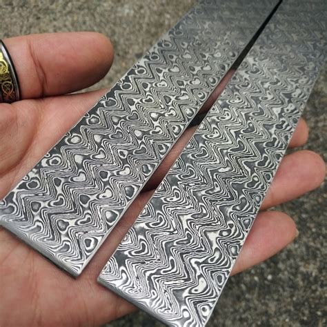 damascus steel sheet metal|different types of Damascus steel.